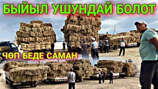 ЭЛ көрсүн ЧӨП беде САМАН базар АРЗАНБЫ? 18 ИЮНЬ