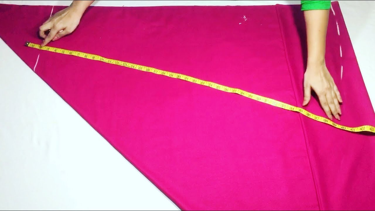 Circular Palazzo cutting and stitching easy way - YouTube