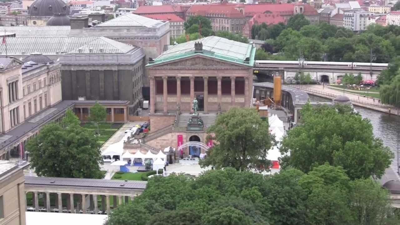 Views over Berlin from Berliner Dom / Berlin Cathedral - 2nd July, 2012 (1080 HD)