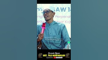 CERAMAH LUCU USTADZ TILE NURFADILAH TERBARU 2025 LUCUNYA GAK KETULUNGAN BIKIN JAMA