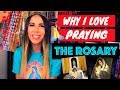 WHY I LOVE PRAYING THE ROSARY 🌹📿  HOW TO PRAY IT!
