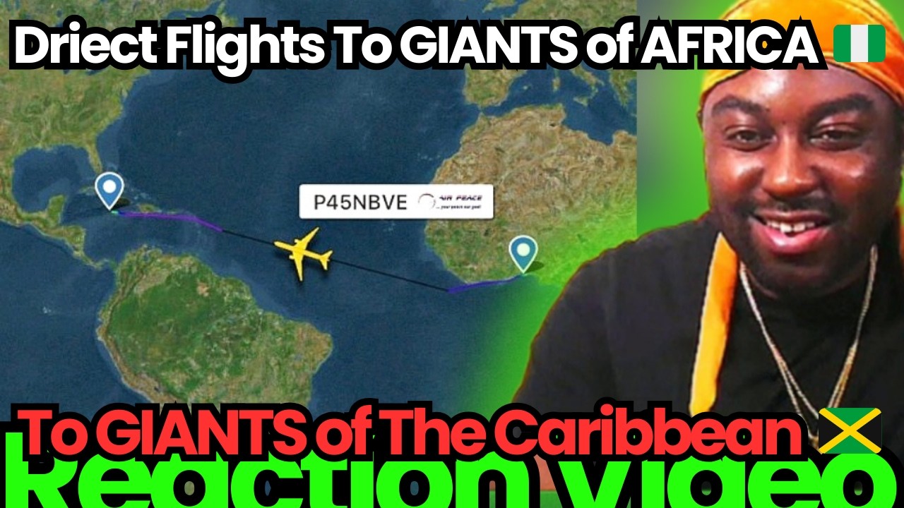 The Alkebulan Trust Reacts: Nigeria 🇳🇬 and Jamaica 🇯🇲 Set to Establish Direct Flights