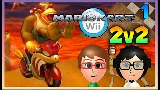 Mario Kart Wii - Troy and Sagar 2v2 - Episode 1: SHORTCUTS!