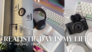 The Reality Of Being A Small Content Creator Day In My Life, Script Writing, Filming, Tidying Up