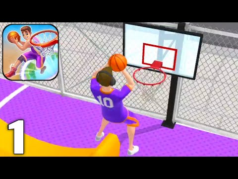 Hoop World - Gameplay Walkthrough Part 1 All Levels 1-30 (Android & iOS)