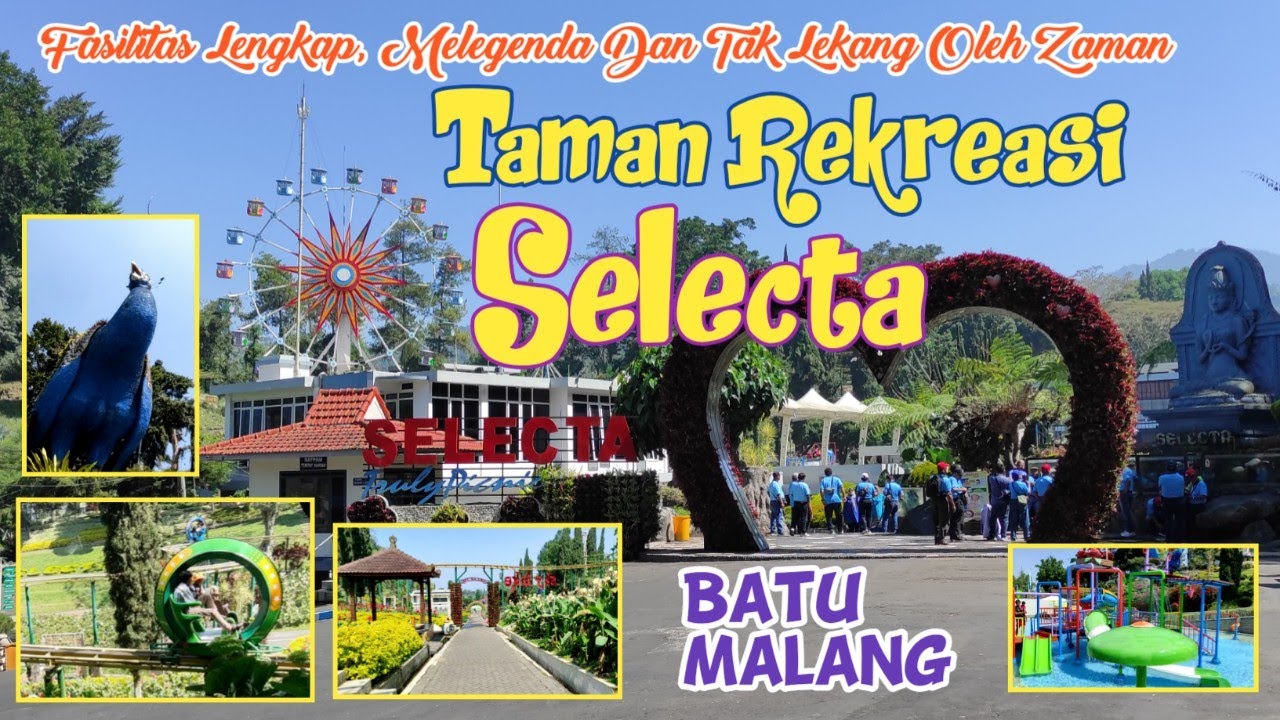 Taman Rekreasi Selecta, Batu, Malang ( Jawa Timur ) - YouTube
