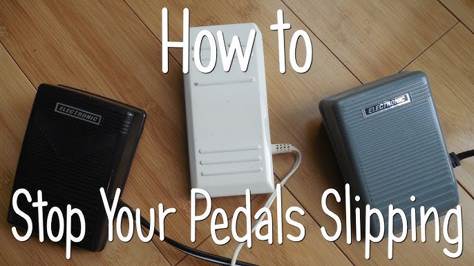 New Tutorial: Sewing Machine Foot Pedal Non-Slip Pad - Crafty