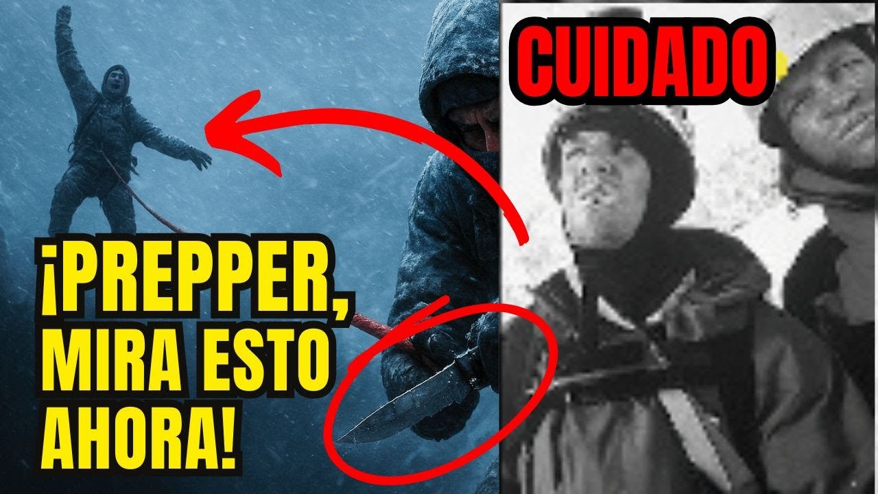 ¿Sobrevivir 3 días en la naturaleza con una pierna ROTA?