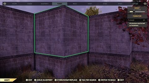 Fallout 76 - Stack Concrete and Wood Foundations to build INVINCIBLE Walls and Barriers!