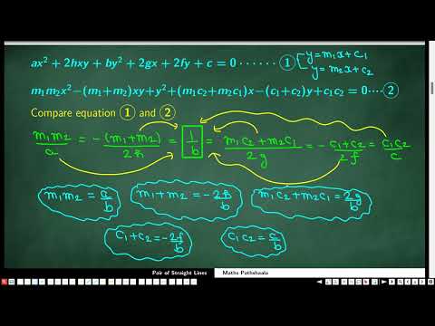 Pair of Straight Line Lecture 4