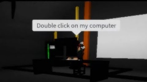 DOUBLE CLICK ON "MY COMPUTER" | (Roblox Meme)