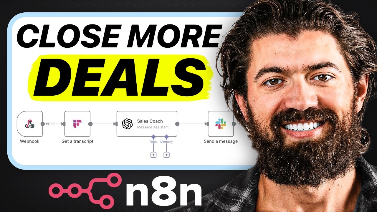 I Built an AI Sales Coach That Analyzes Your Calls (n8n tutorial)