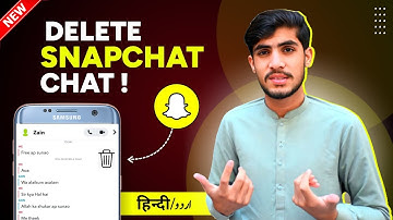 How To Delete Snapchat Messages| Snapchat Ki Chat Kaise Delete Kare