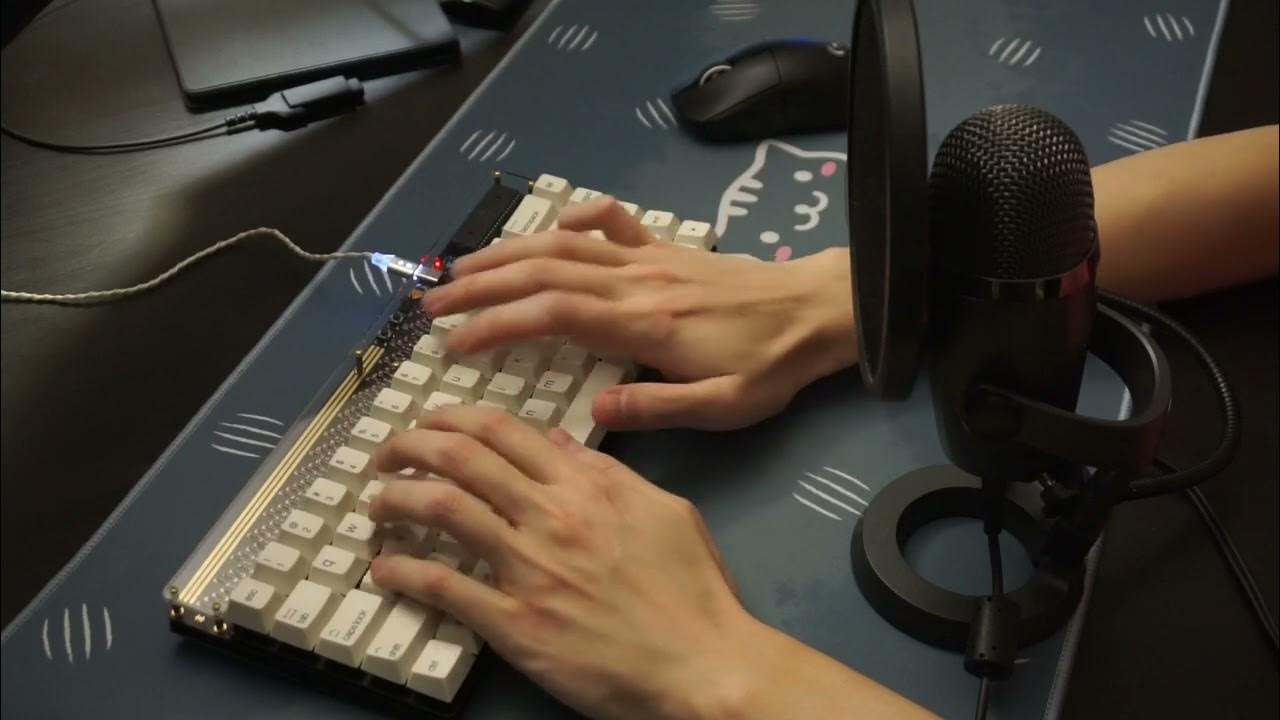 discipline v2 typing sounds (jwk h1 switches) YouTube
