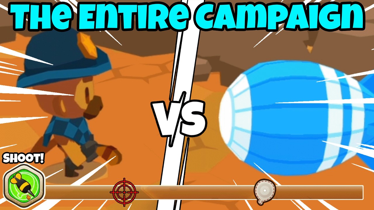 Full Campaign of BTD6's Frontier Legends