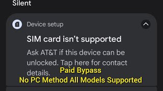 Google pixel Carrier lock bypass | Sim Card isn't supported  No PC! Paid Method. screenshot 5