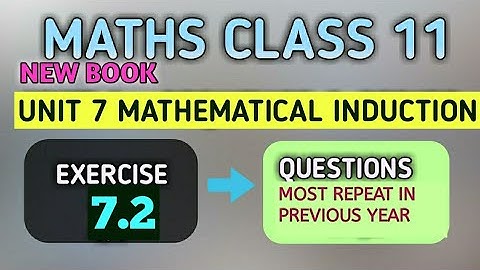 Class 11 Exercise 7.2 Mathematical induction and Binomial theorem Question 5 Karachi Sindh Board
