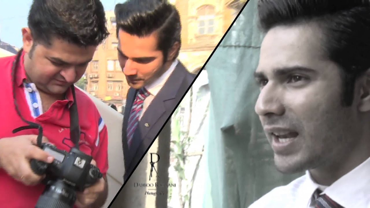 Dabboo Ratnani's Calendar Photoshoot For Varun Dhawan