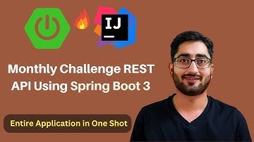 Complete Spring Boot REST API Project Tutorial Course | Spring Boot Tutorial Intellij in 1 Video