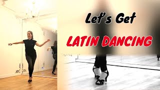 Let's Get Latin Dancing Online Class #6 - Reverse Body Roll, Salsa combo on 1 and on 2