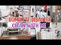 *COMPLETE DISASTER* CLEAN WITH ME! EXTREME SPEED CLEANING MOTIVATION!