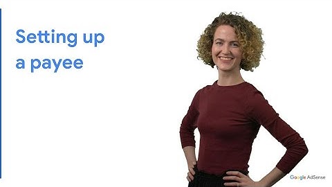 Changing your AdSense payee details