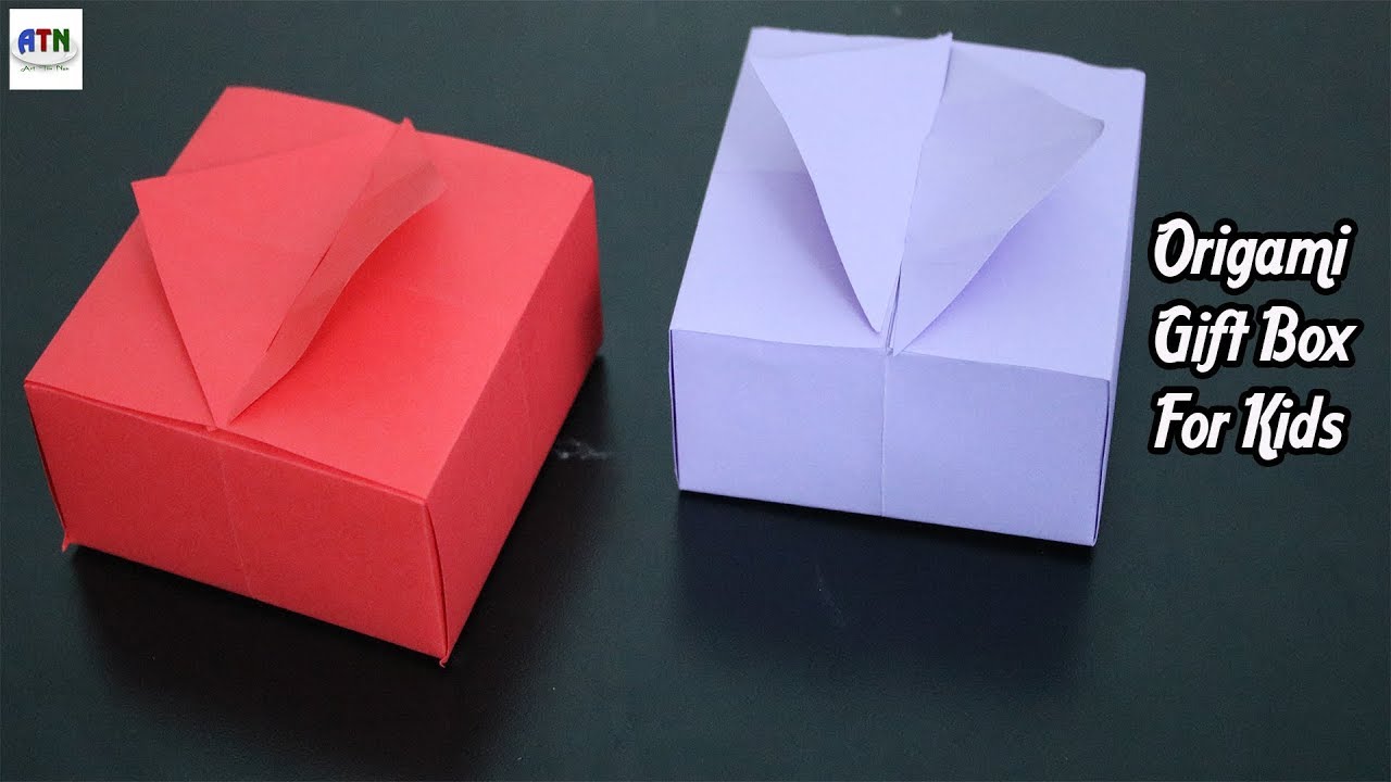 Origami Gift Box For Kids