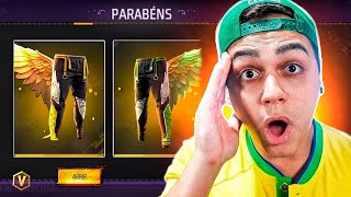 O SERVIDOR PAROU! FREITAS PEGOU AS DUAS CALÇAS ANGELICAIS SUPREMAS MAIS RARAS DO FF!