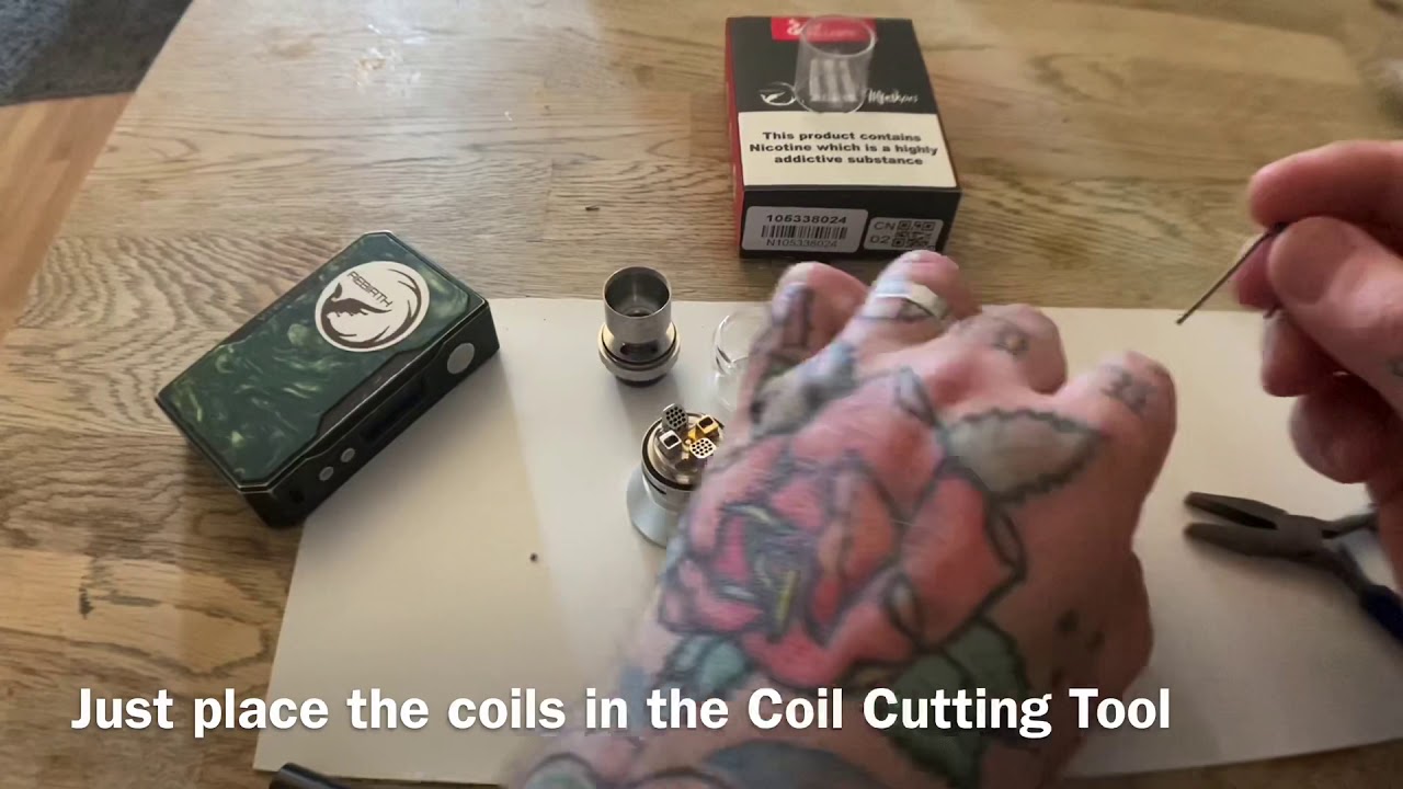 The Rebirth RTA - Coil build - Flavor - YouTube