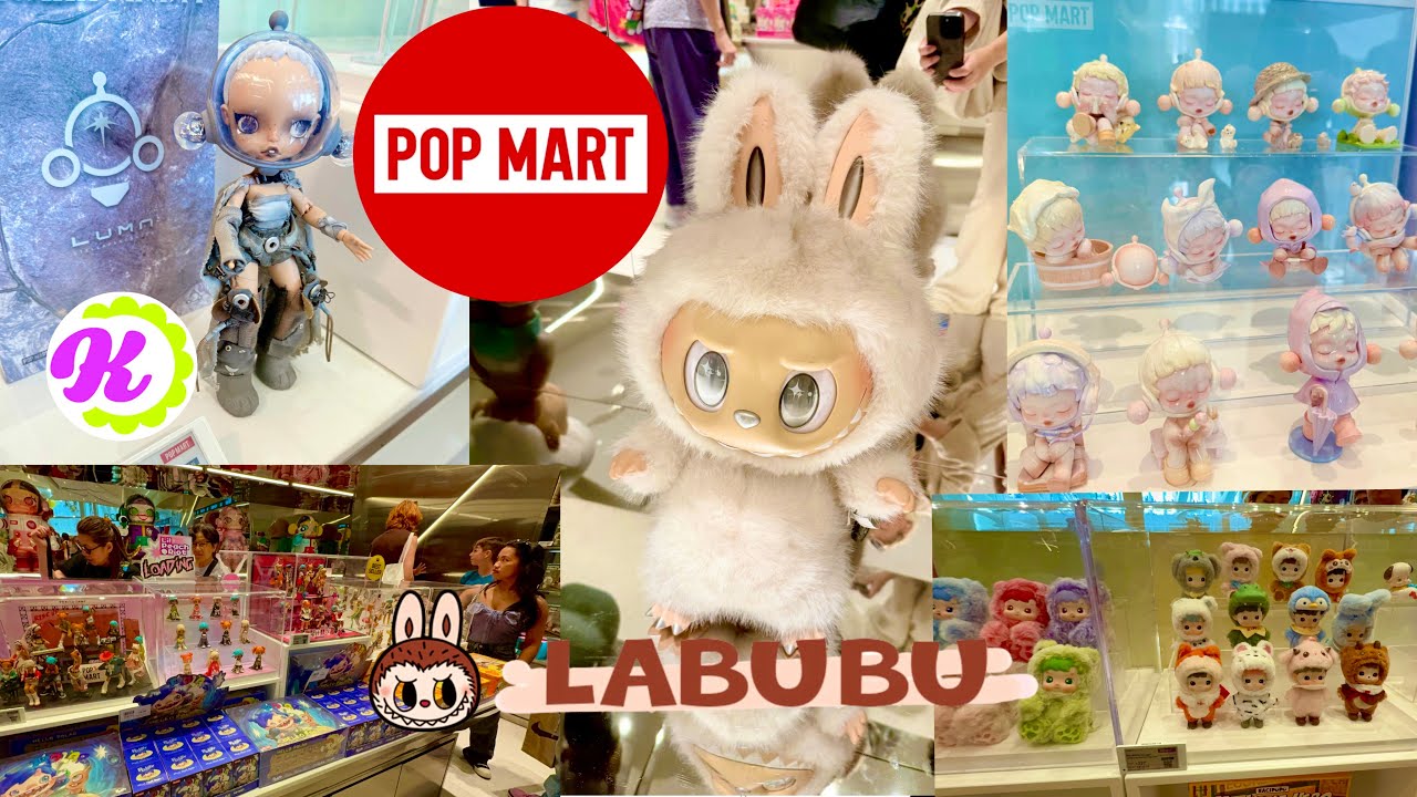 LABUBU Магазин POP MART в Нью-Йорке. Labubu store Новые Лабубу в одном магазине. Аниме магазин 