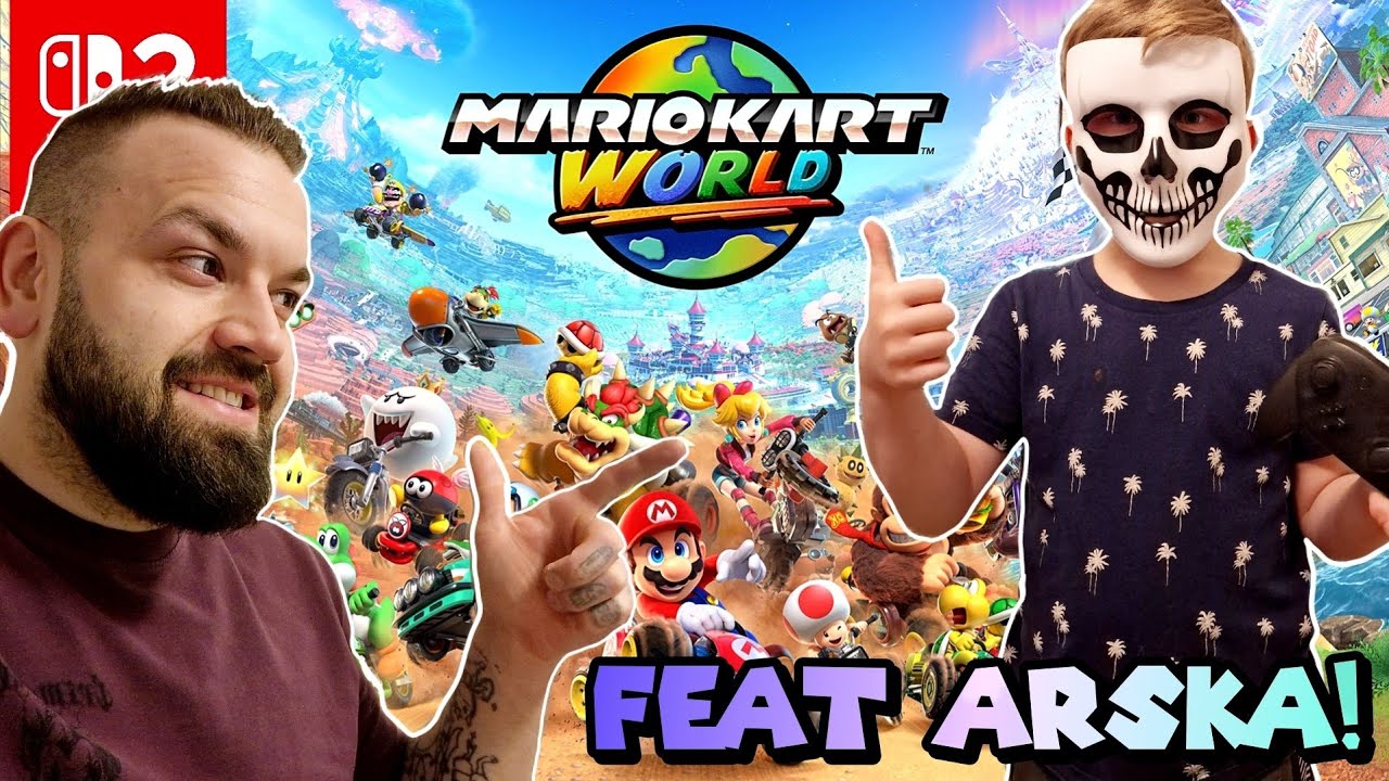 Mario Kart World 6-vuotiaan kanssa - Kuka voittaa?!