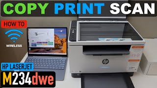 HP LaserJet M234dwe Scanning, Printing &amp; Copying.