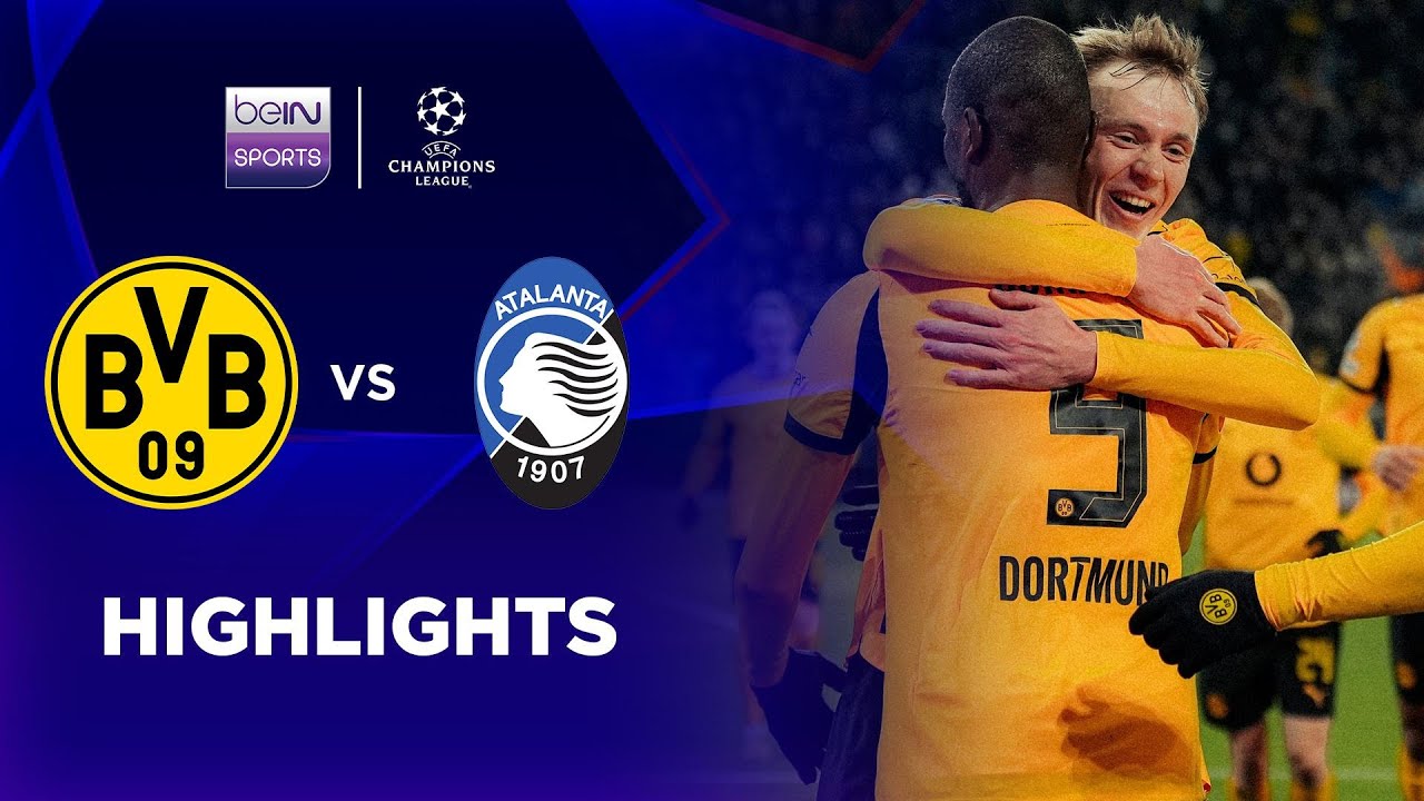 โบรุสเซีย ดอร์ทมุนด์ 2-0 อตาลันตา | ไฮไลต์ ยูฟ่า แชมเปี้ยนส์ ลีก Champions League 25/26