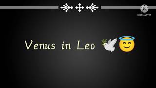 Venus In Leo ( Along with Nakshatras )