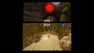 Oot Cutscene Remake Comparison 2024 Vs 1998 Darunia