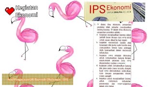 3. Di dalam ilmu ekonomi, pengertian produksi tidak sekadar menghasilkan barang-barang. Di dalam ilm