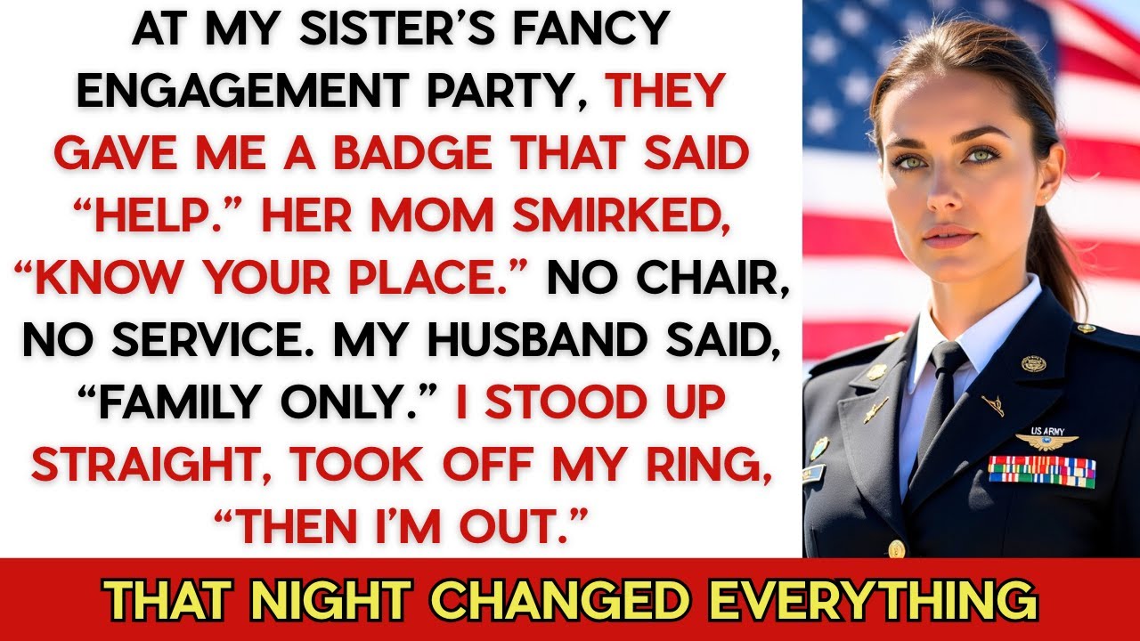 At My Sister’s Luxury Engagement They Called Me a Housekeeper — I Walked Away Empowered