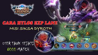 HYLOS EXP LANE LAWAN DYROTH!  TAKUT SAMPAI PINDAH LANE