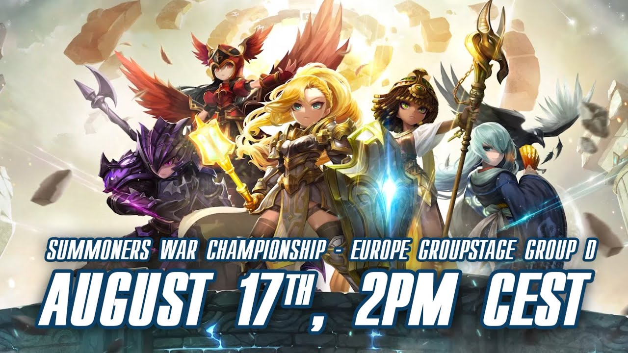 [EN] Summoners War: SWC2019 - Group D Players!