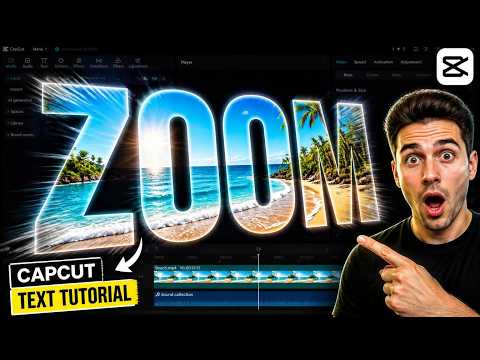 🎥 CapCut Cinematic Zoom Intro Tutorial | Create a Professional Zoom Intro