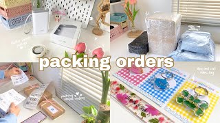 packing orders 📦 shopee, where I buy resin materials, new printer ft. Nelko