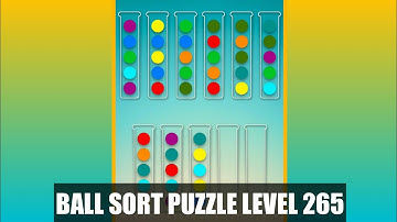 Ball Sorting Puzzle Game Level 265 | Ball Sort Puzzle Level 265 | GamingOn