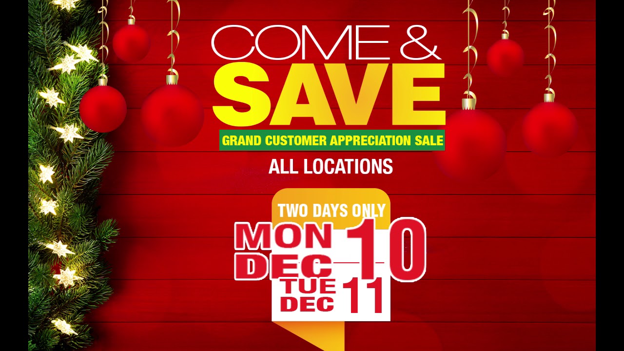 Stewarts Hardware Customer Appreciation Sale 2018 YouTube