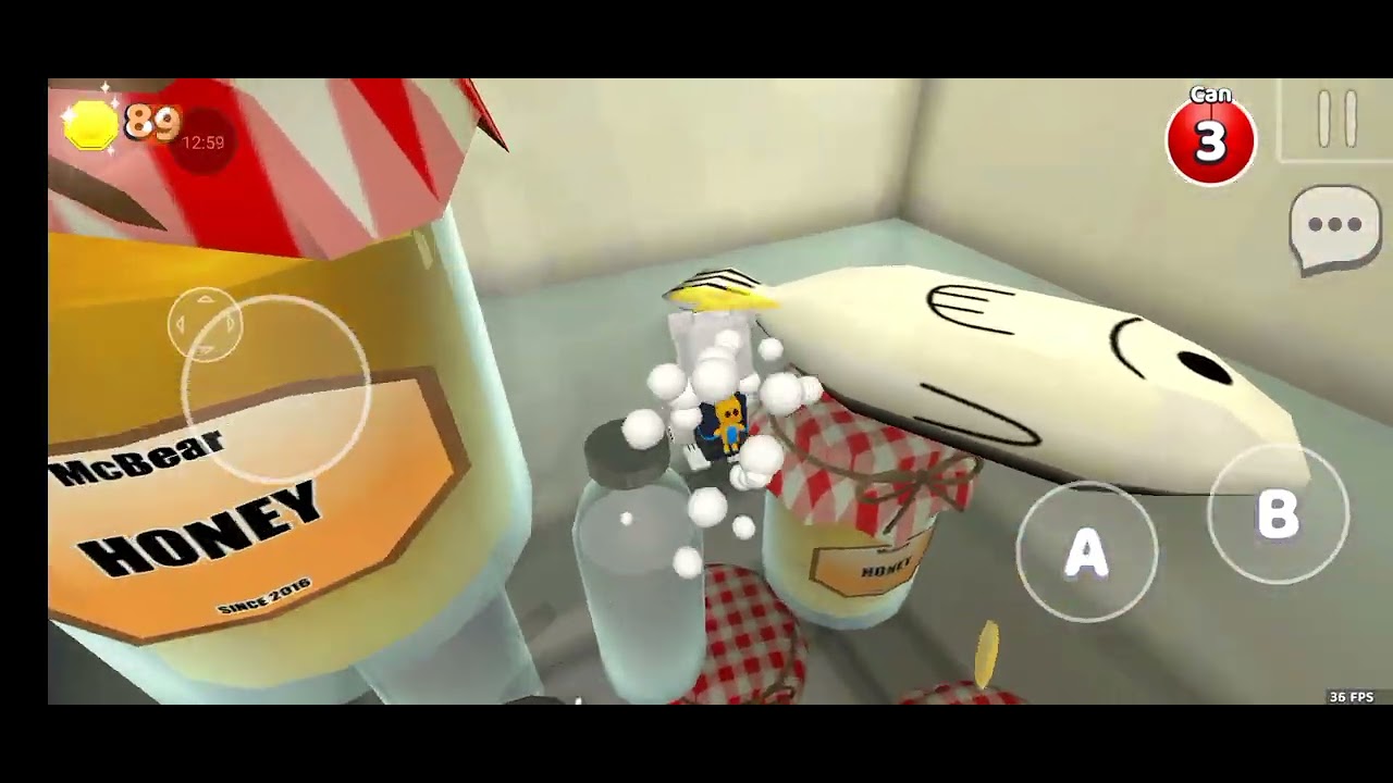 BUGÜN SÜPER AYI MACERA OYNUYORUZ VE YANIMDA MİGROS VAR KAYIT C DE OYNUYORUM