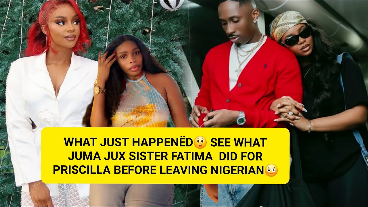 BÛRSTED😲 SISTER INLAWS LOVE AS PRISCILLA RECEIVES THIS HUGE SURPRISE FROM JUMA  JUX SISTER FATIMA