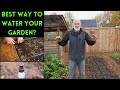 Drip vs overhead watering  why world record gardener wont use overhead for most garden crops