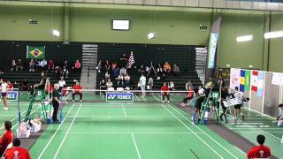 2012 Thomas Cup & Uber Cup Preliminary Rounds (Pan Am Zone) Team Match Group B USA vs Jamaica MD1