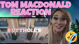 Tom Macdonald BUTTHOLES REACTION | JUST JEN REACTS TO TOM MACDONALD'S BUTTHOLES | YEAH, I SAID THAT!