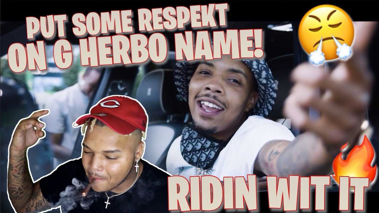 G Herbo  Ridin Wit It REACTION  JessieT Tv  YouTube