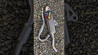 Knalpot NORIFUMI ROCKET 4 TITANIUM KOMPETISI BORE UP SE KLX 150 BF DT / KLX 140 BUILT UP CRF 150